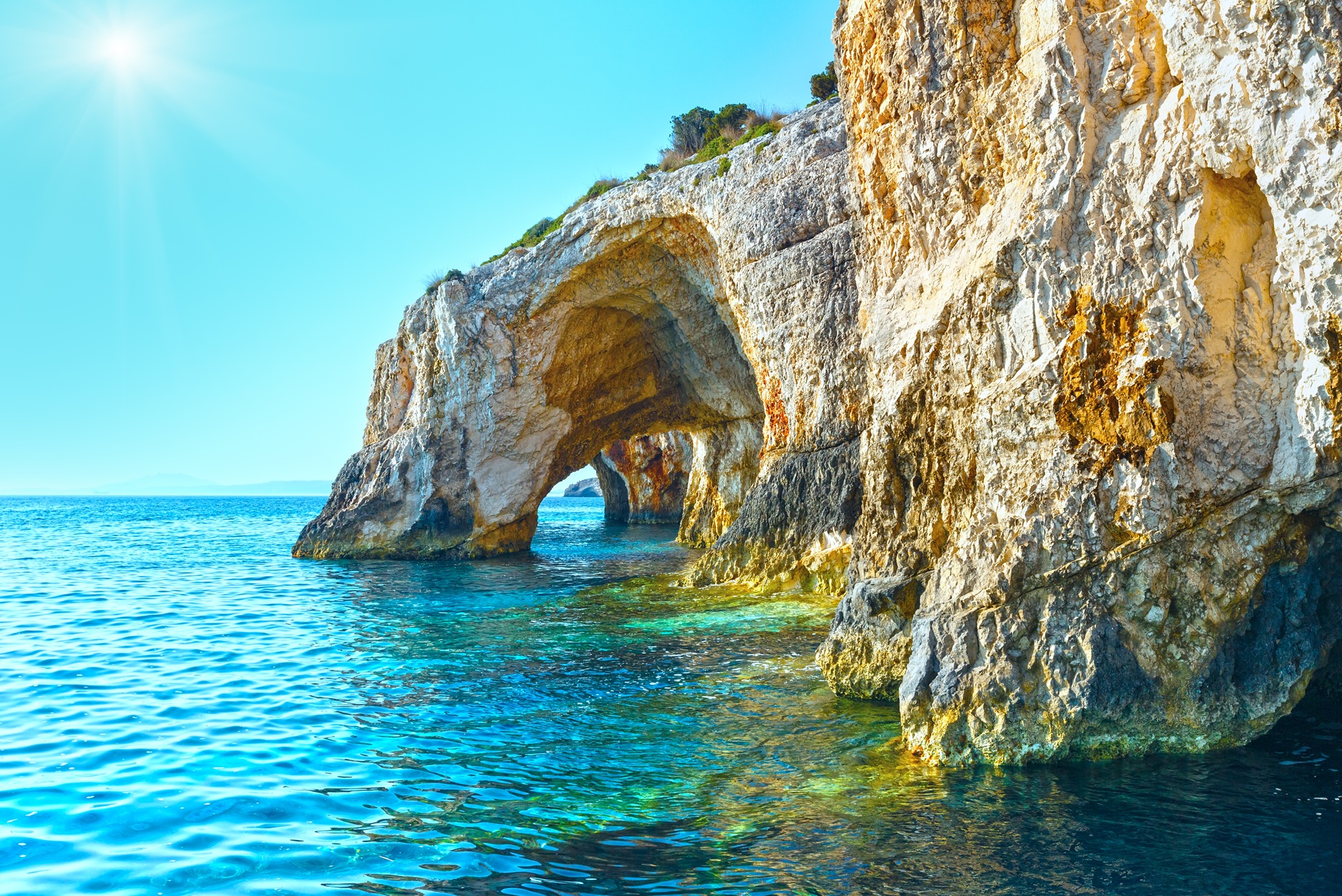 Zante the Blue Caves