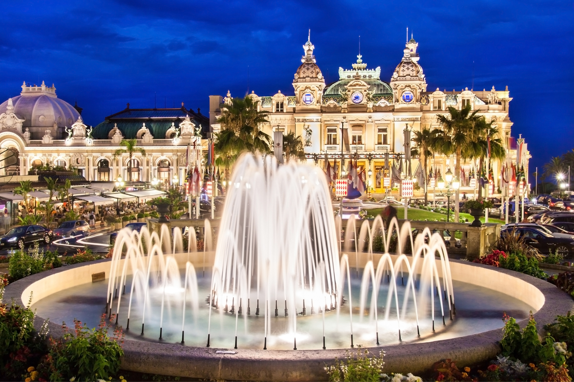 Monte Carlo Fountain and Casino