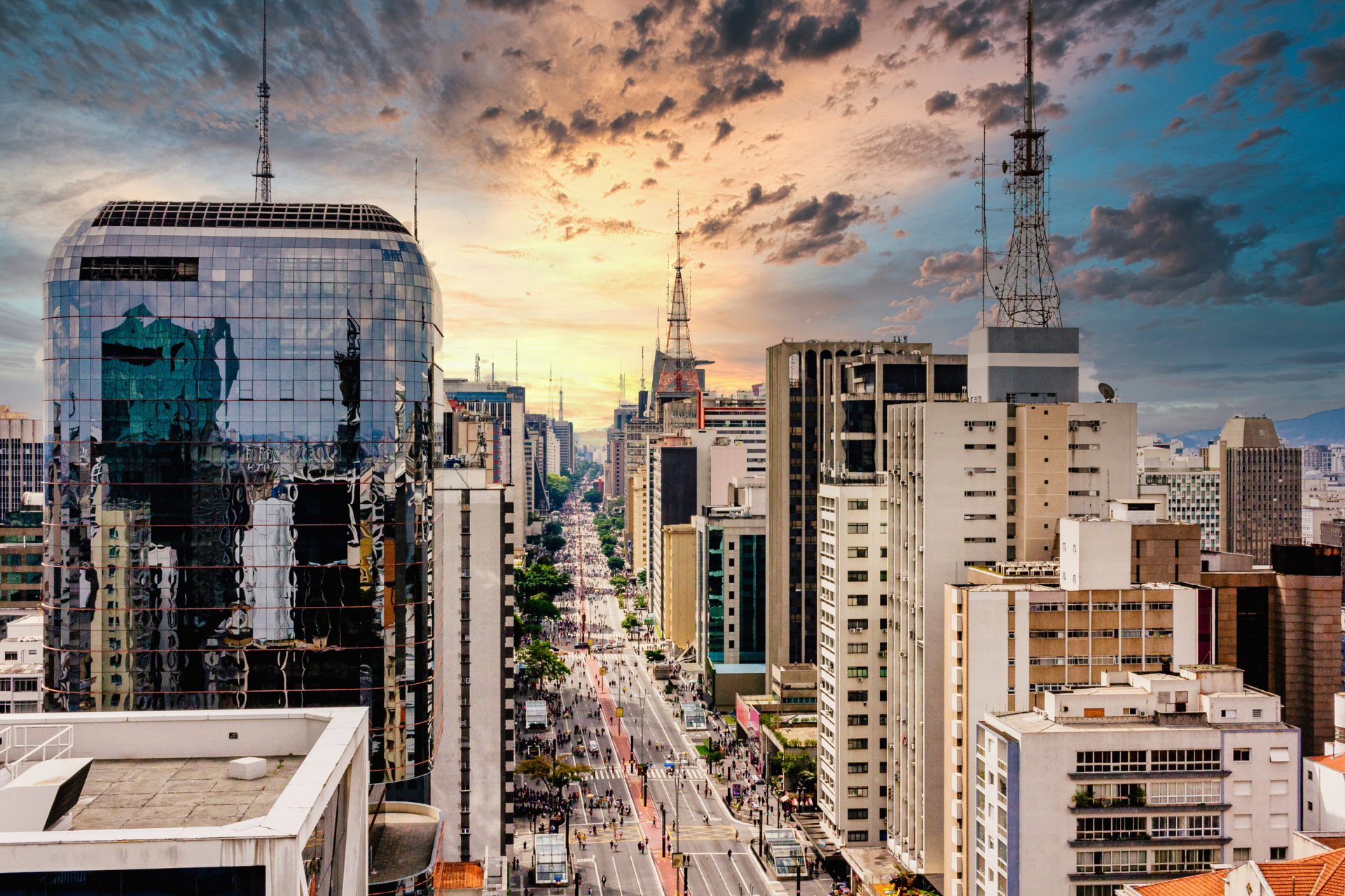 Sao Paulo Cityscape view