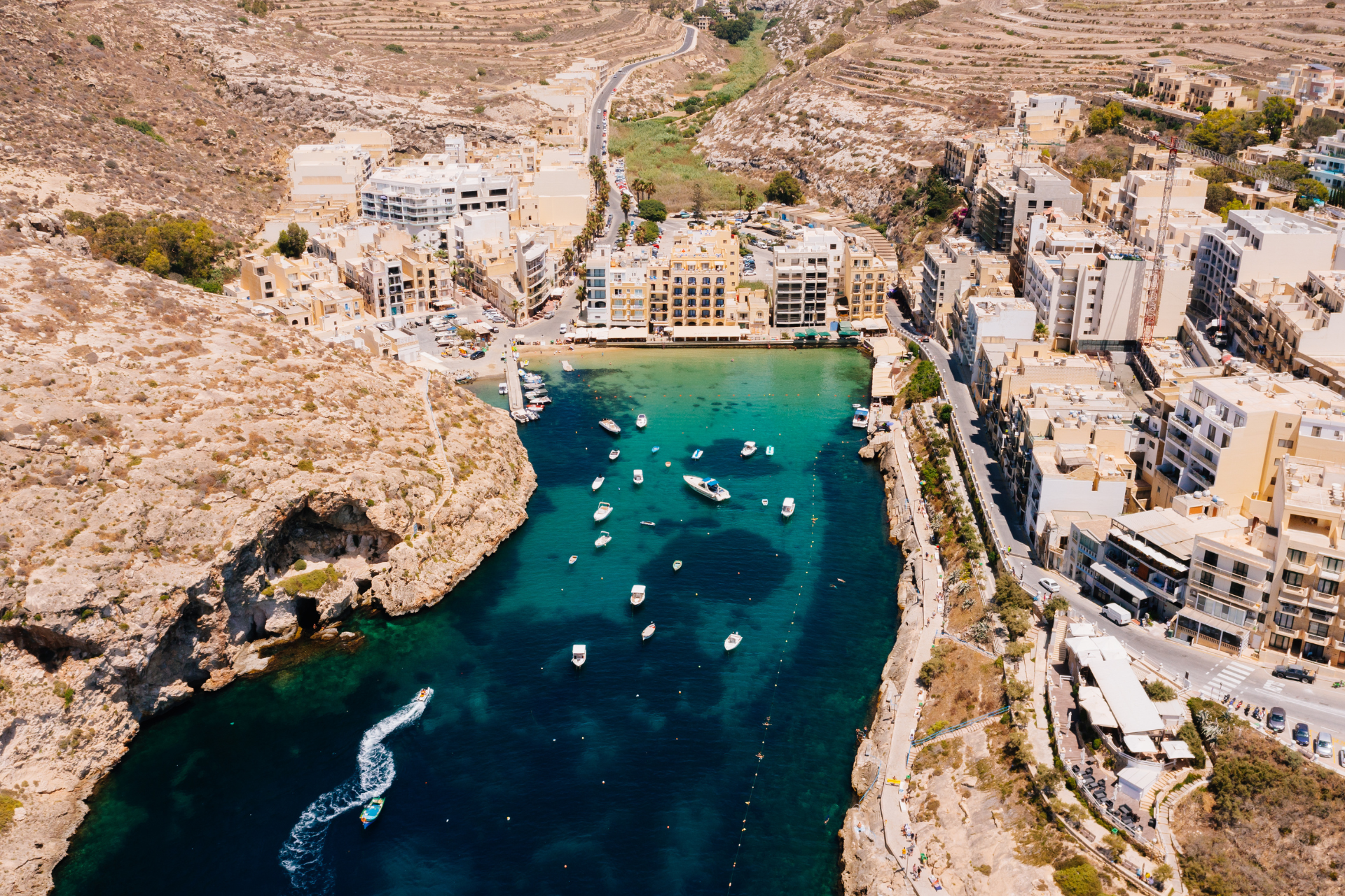 Aerial View of Gozo