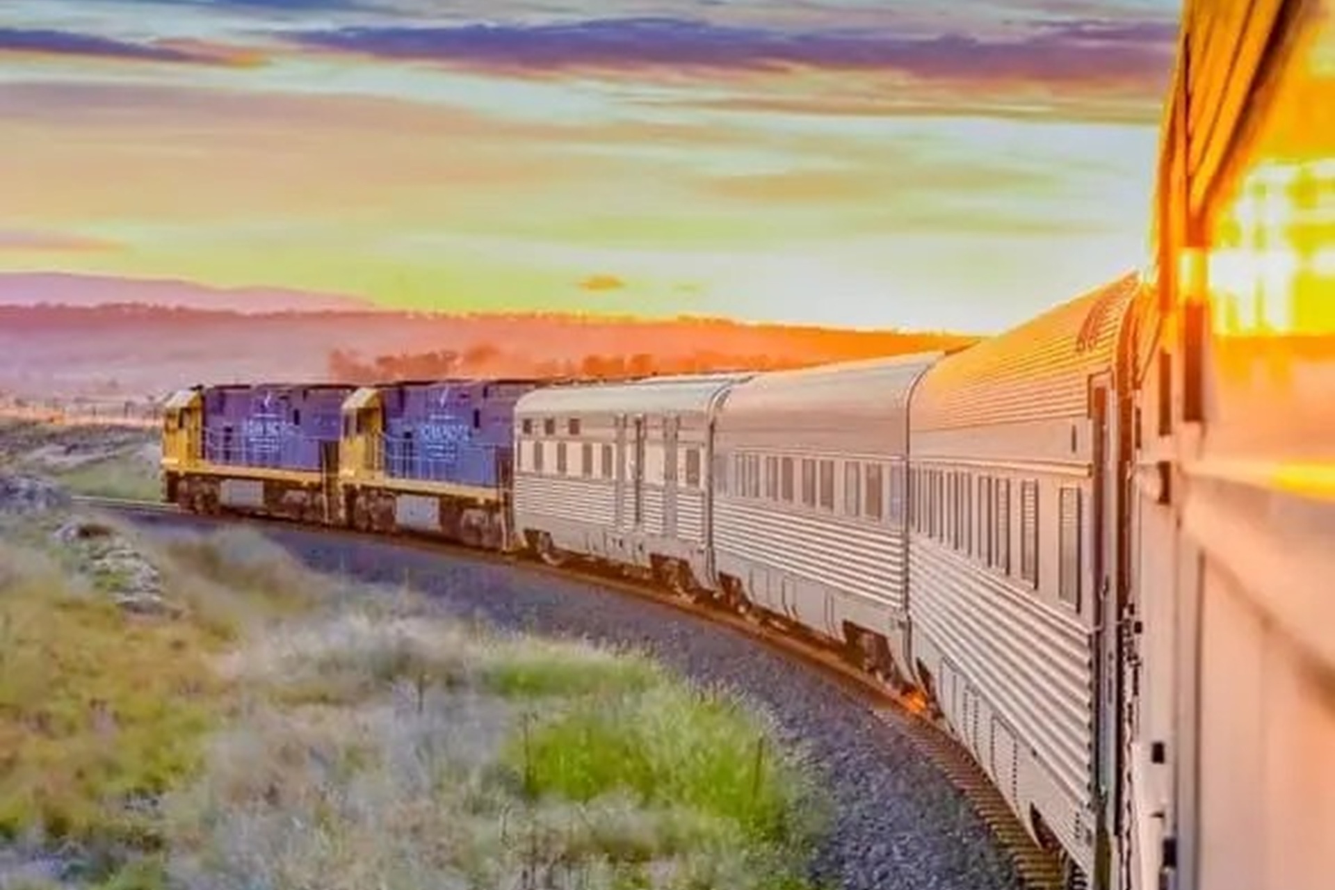 The Indian Pacific Train