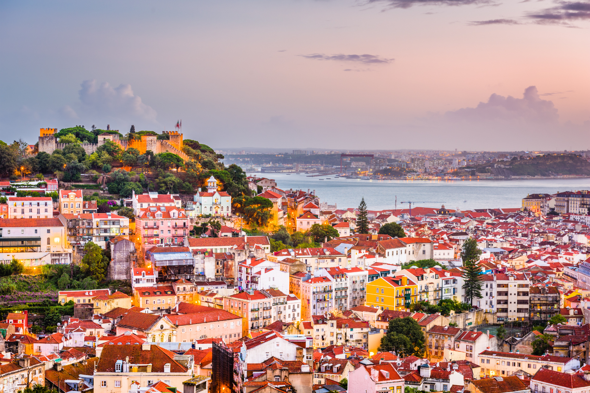 Lisbon Skyline from Above