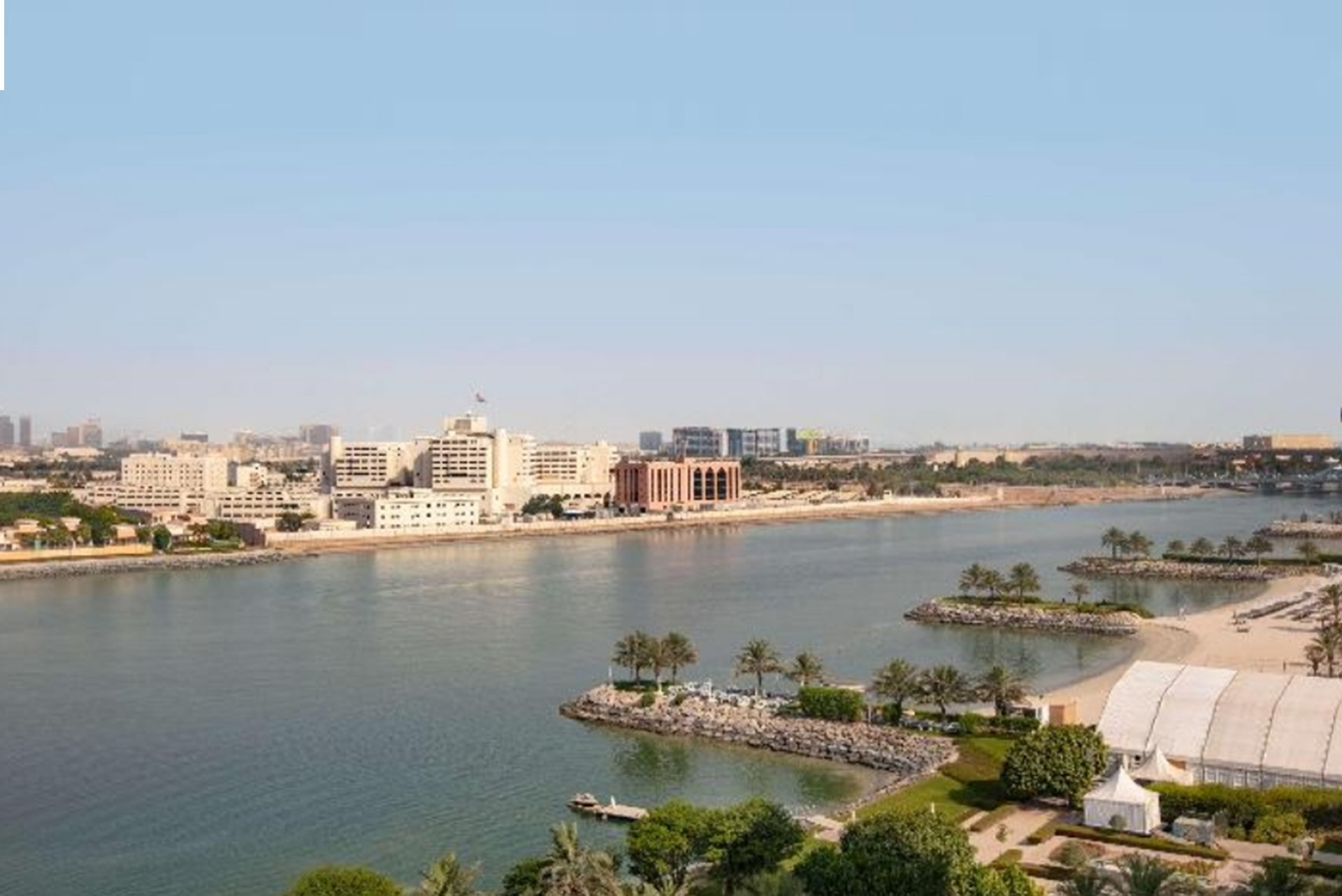 Scenic view of Traders hotel Abu Dhabi