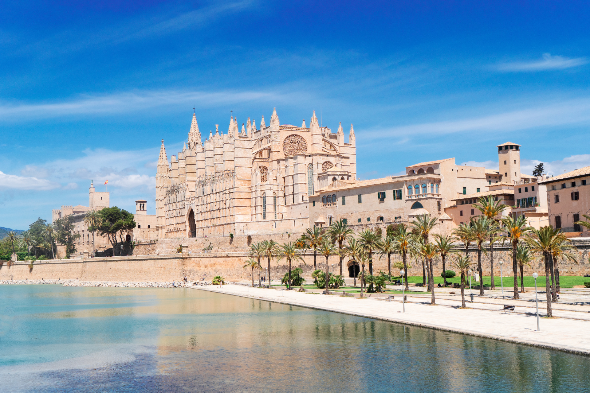 Palace in Palma Mallorca Spain