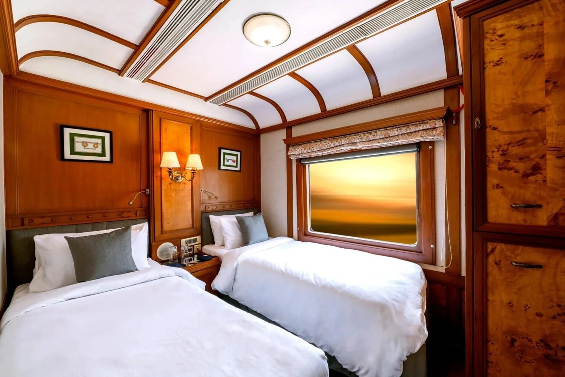 Deccan Odyssey Sleeper cabin
