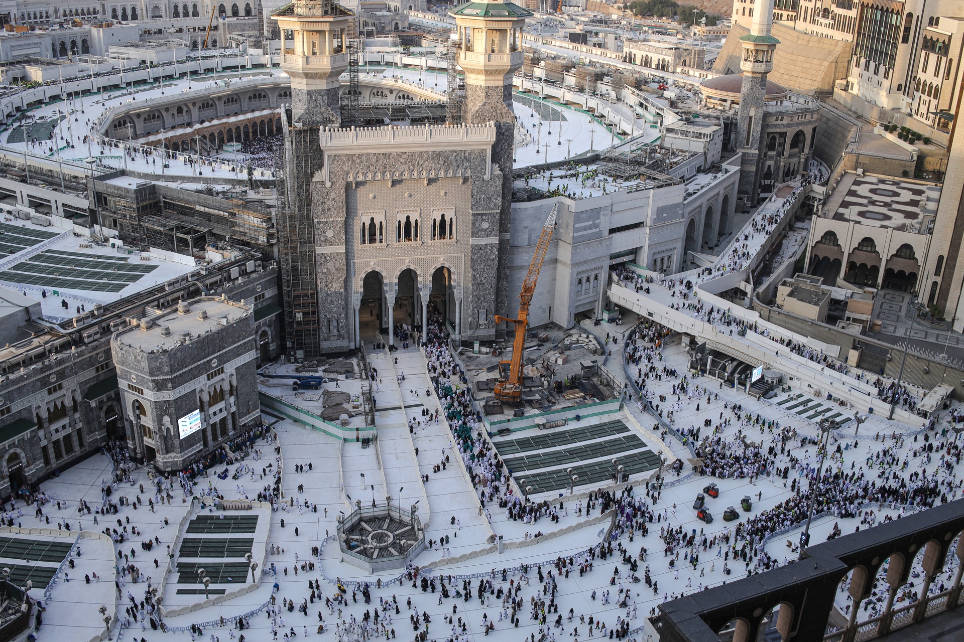 Aerial View of the Masjid al Haram