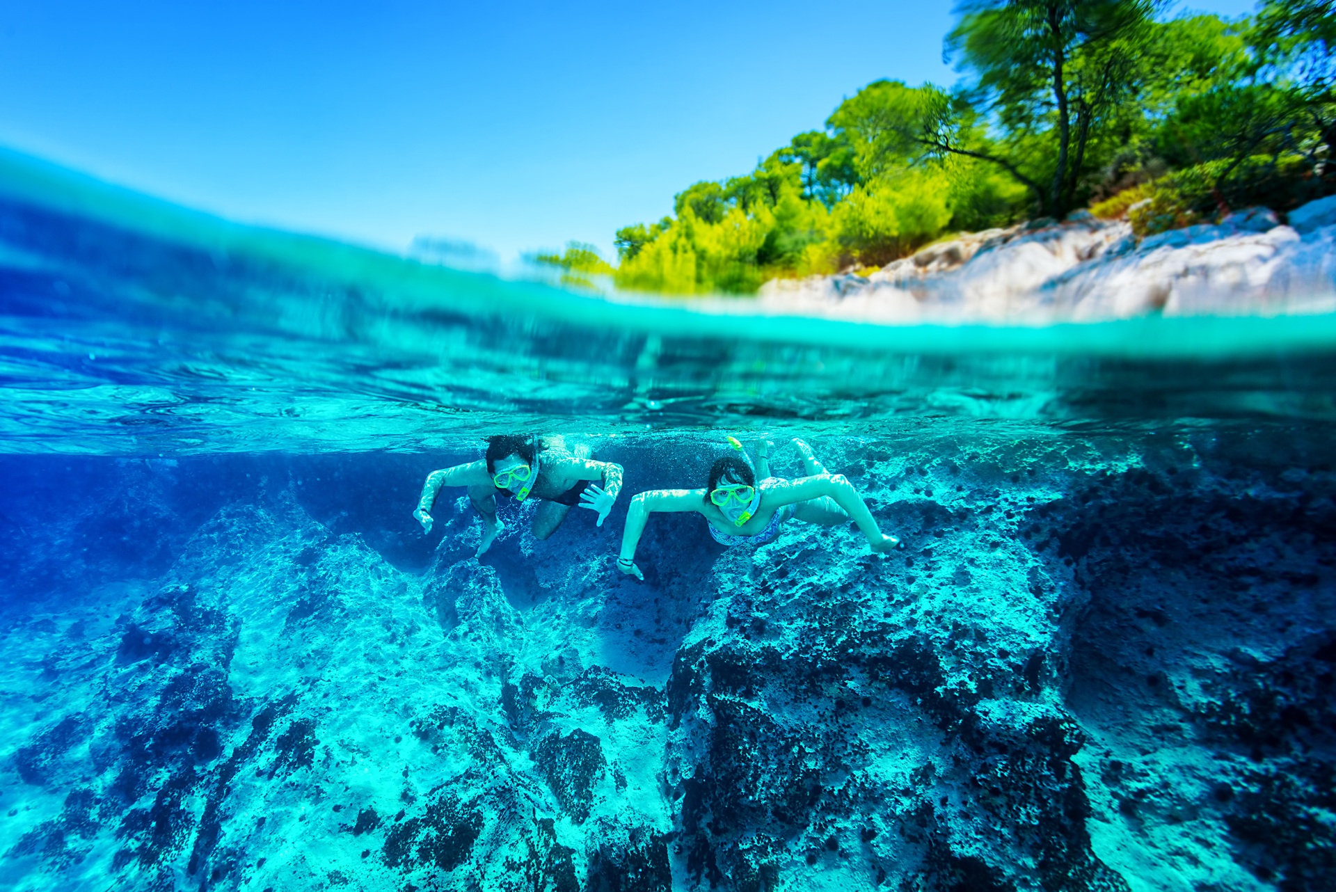 Snorkelling fun