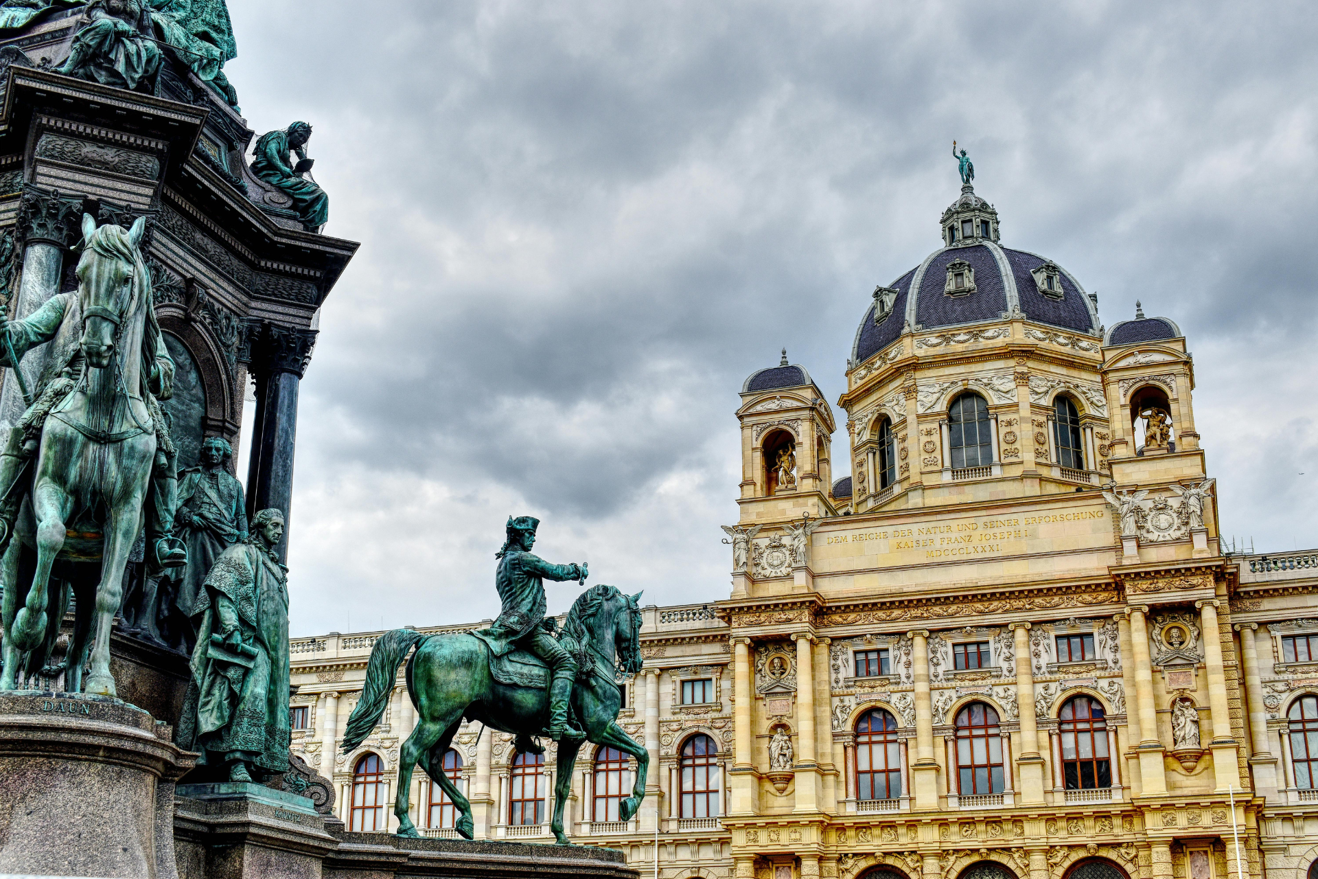 Buildings in Central Vienna