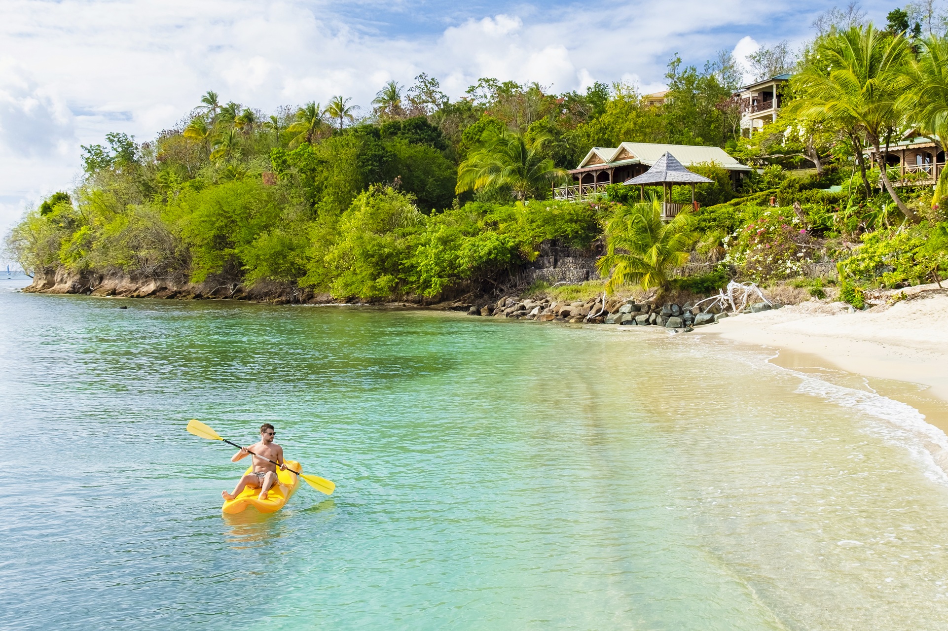 Caribbean Kayaking fun