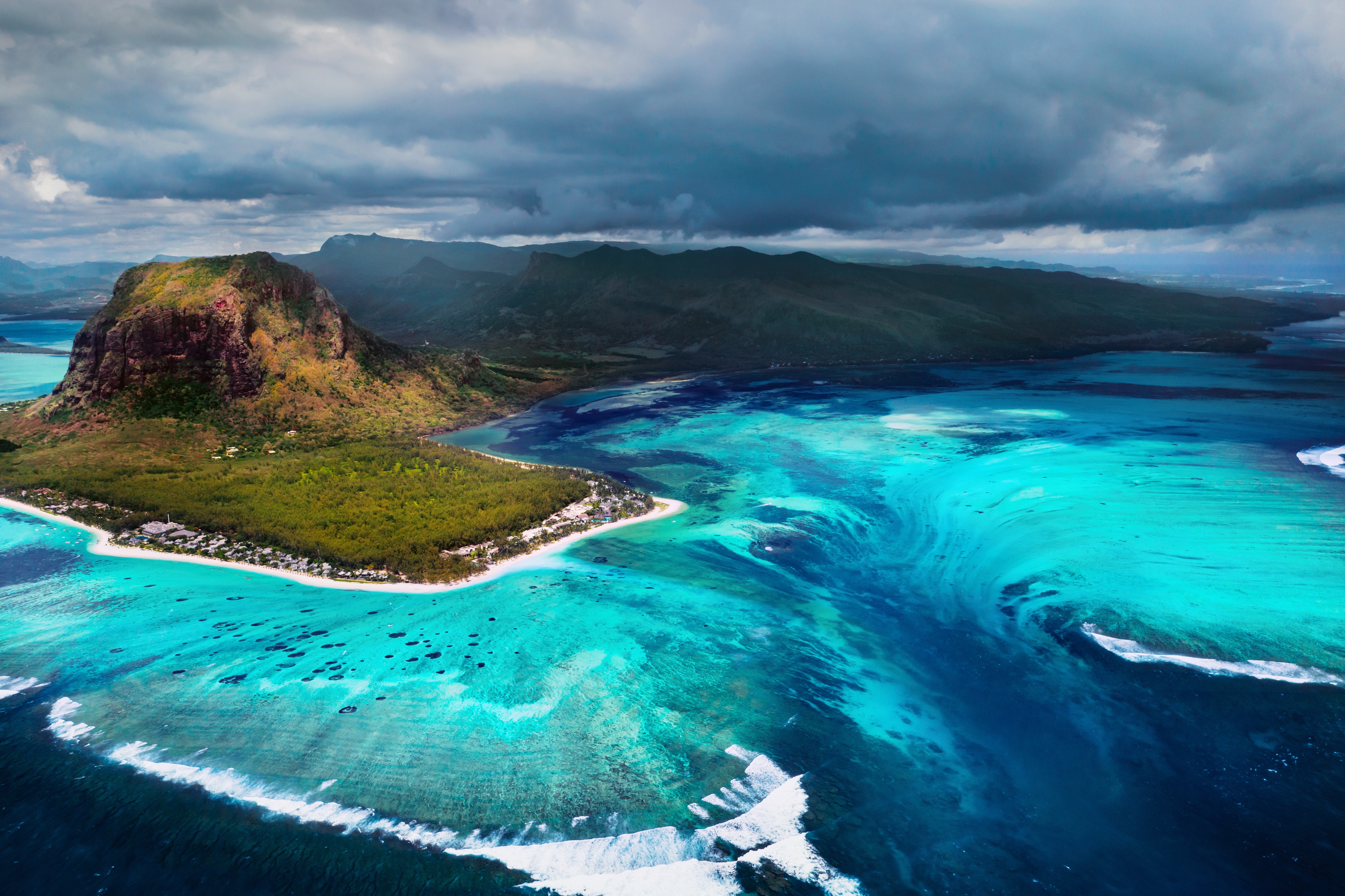 Mauritius Aerial View