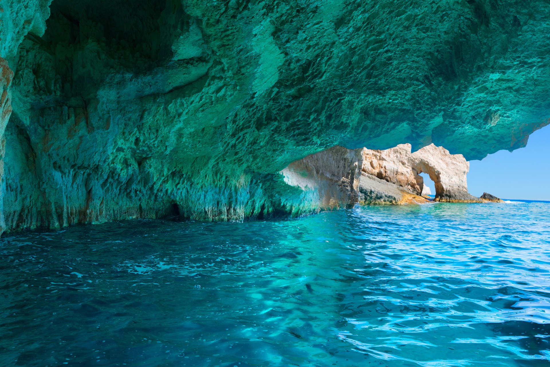 Blue Caves of the Ionian Islands