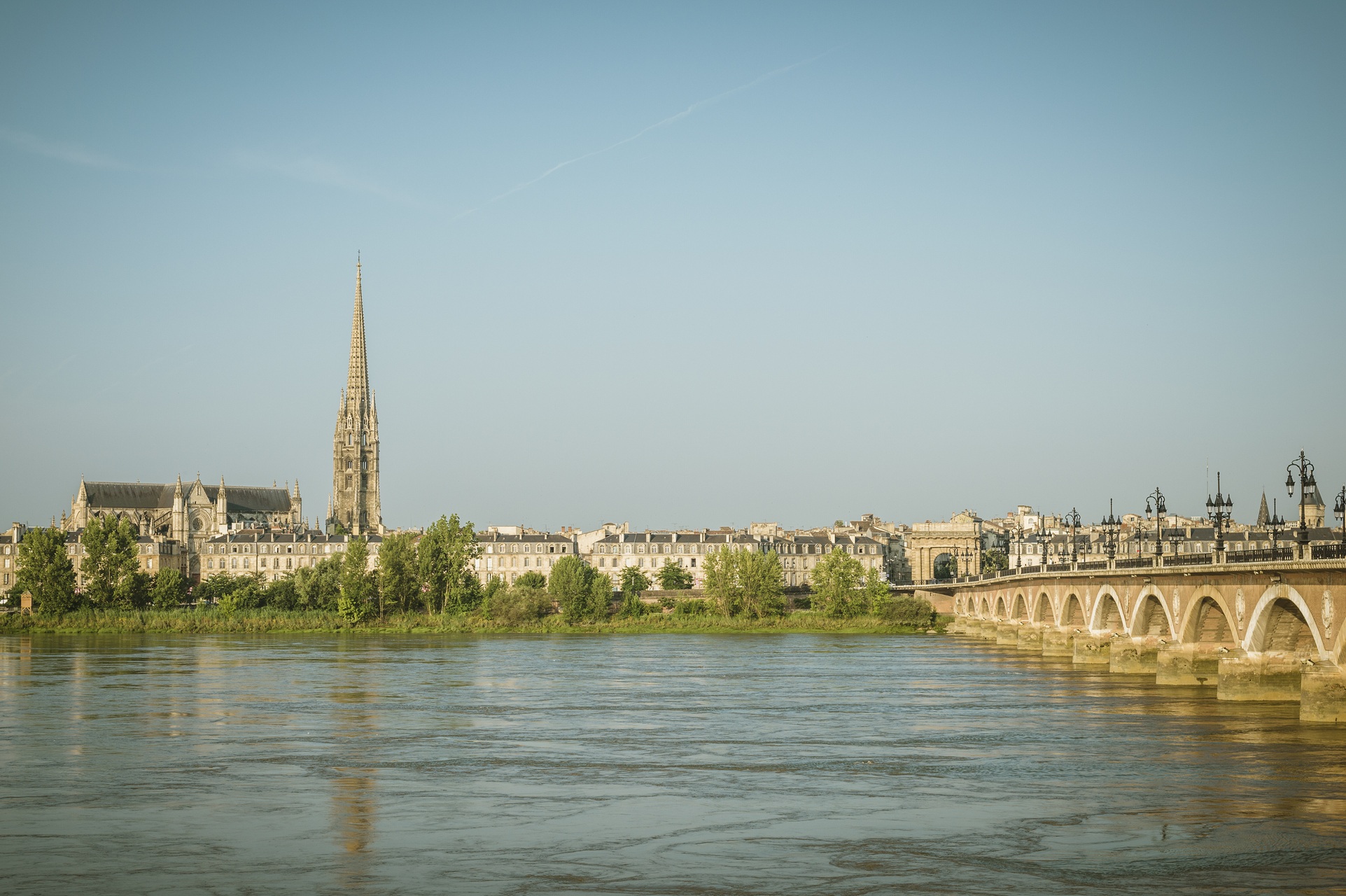 The Garonne River