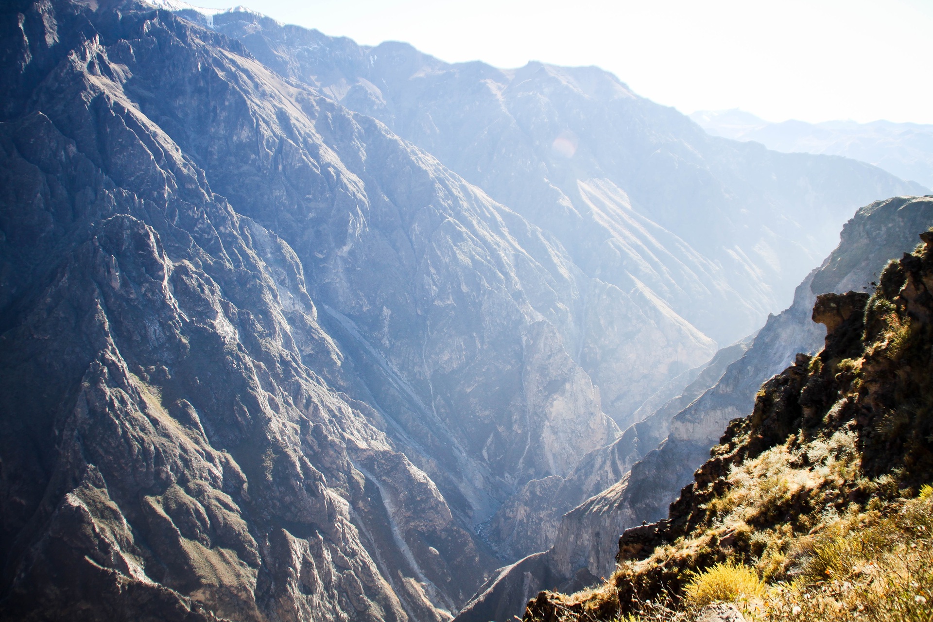 The Colca Canyon in Peru
