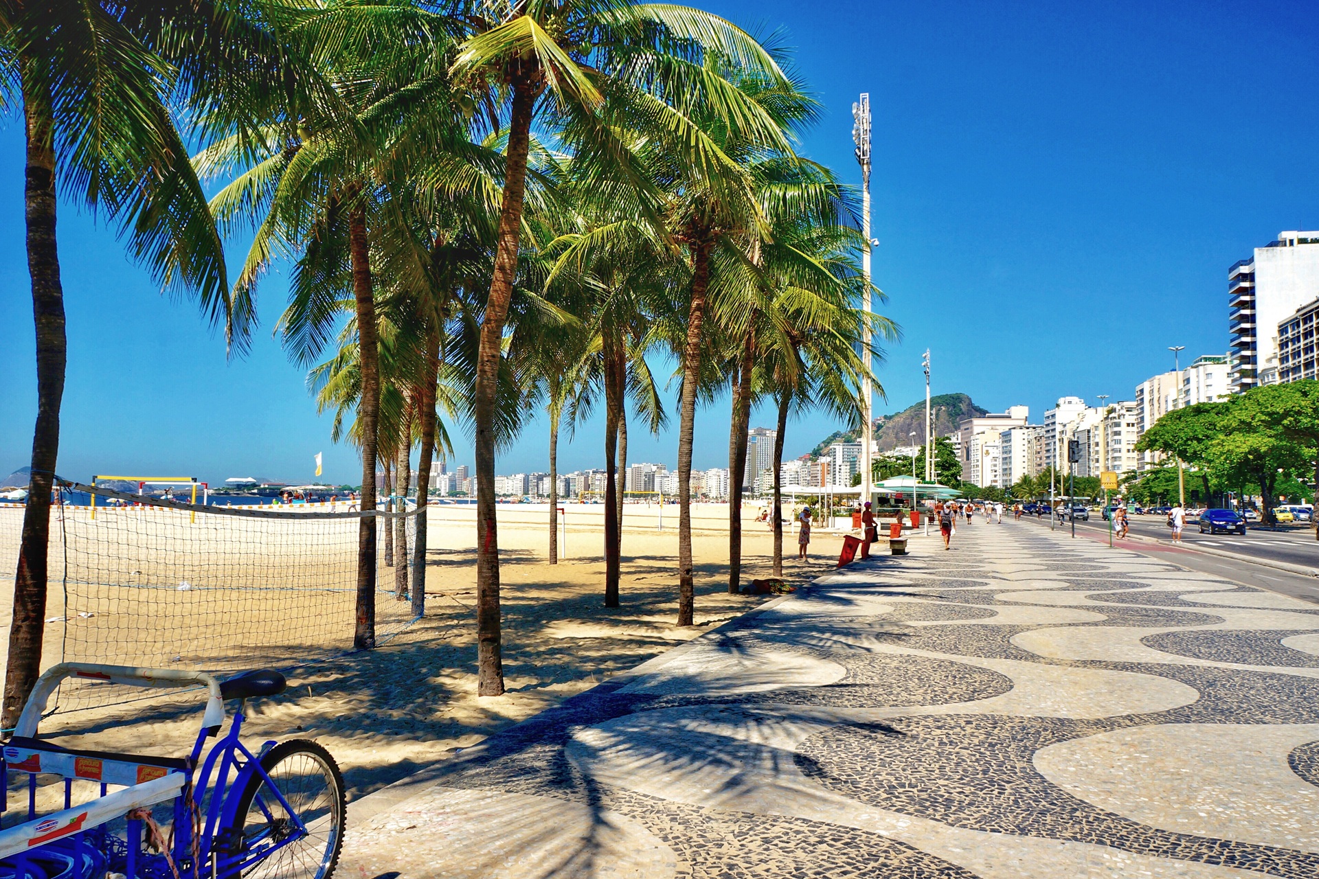 Copacabana Beach boardwalk
