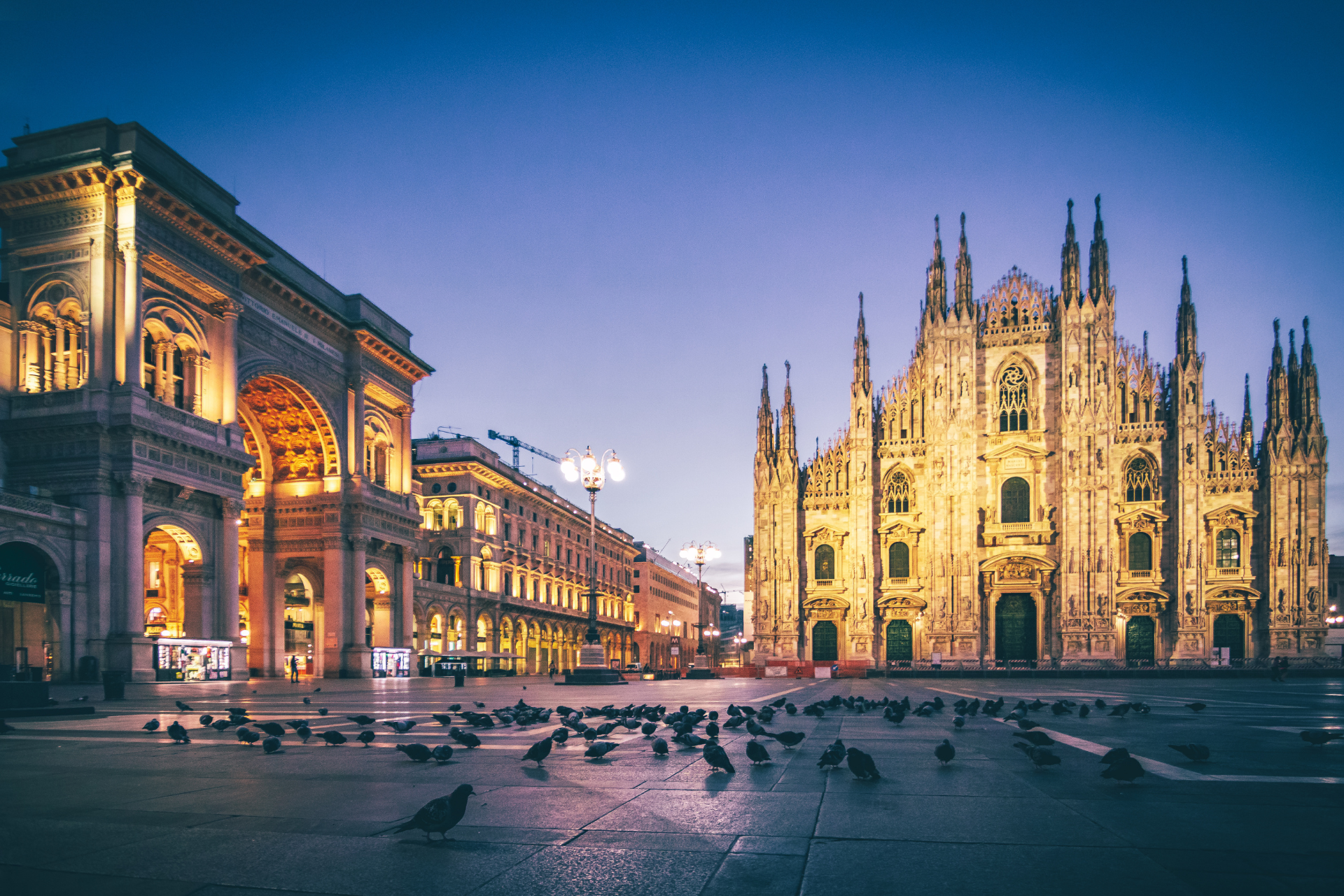 Cathedral in Milan City Centre