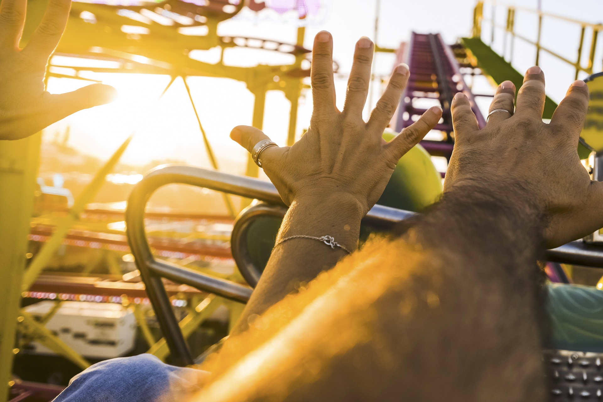Rollercoaster excitement