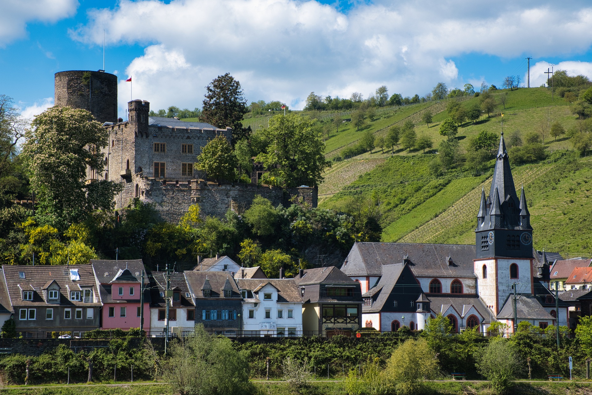 Rhine River scenery