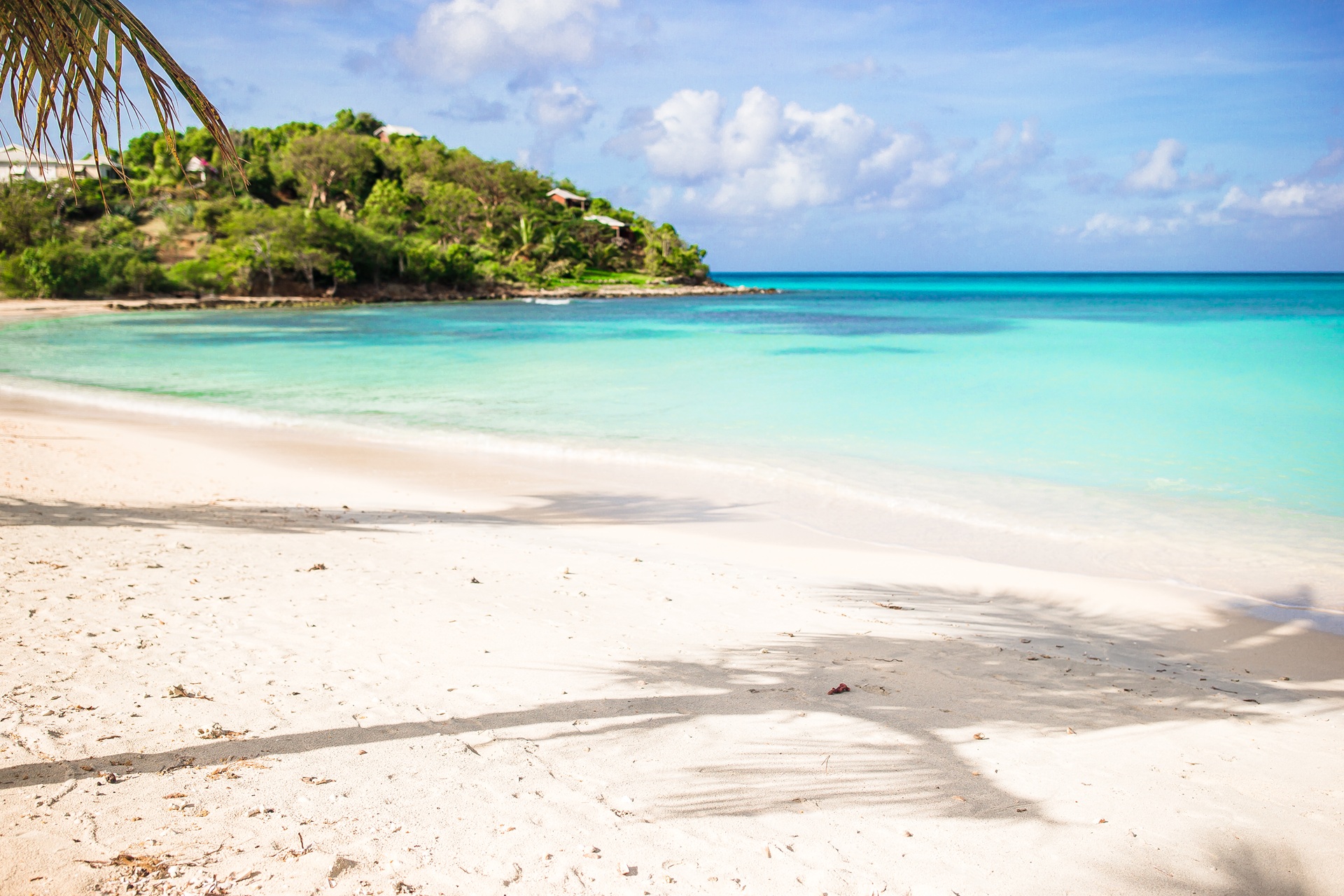 Wonderful white sand beaches