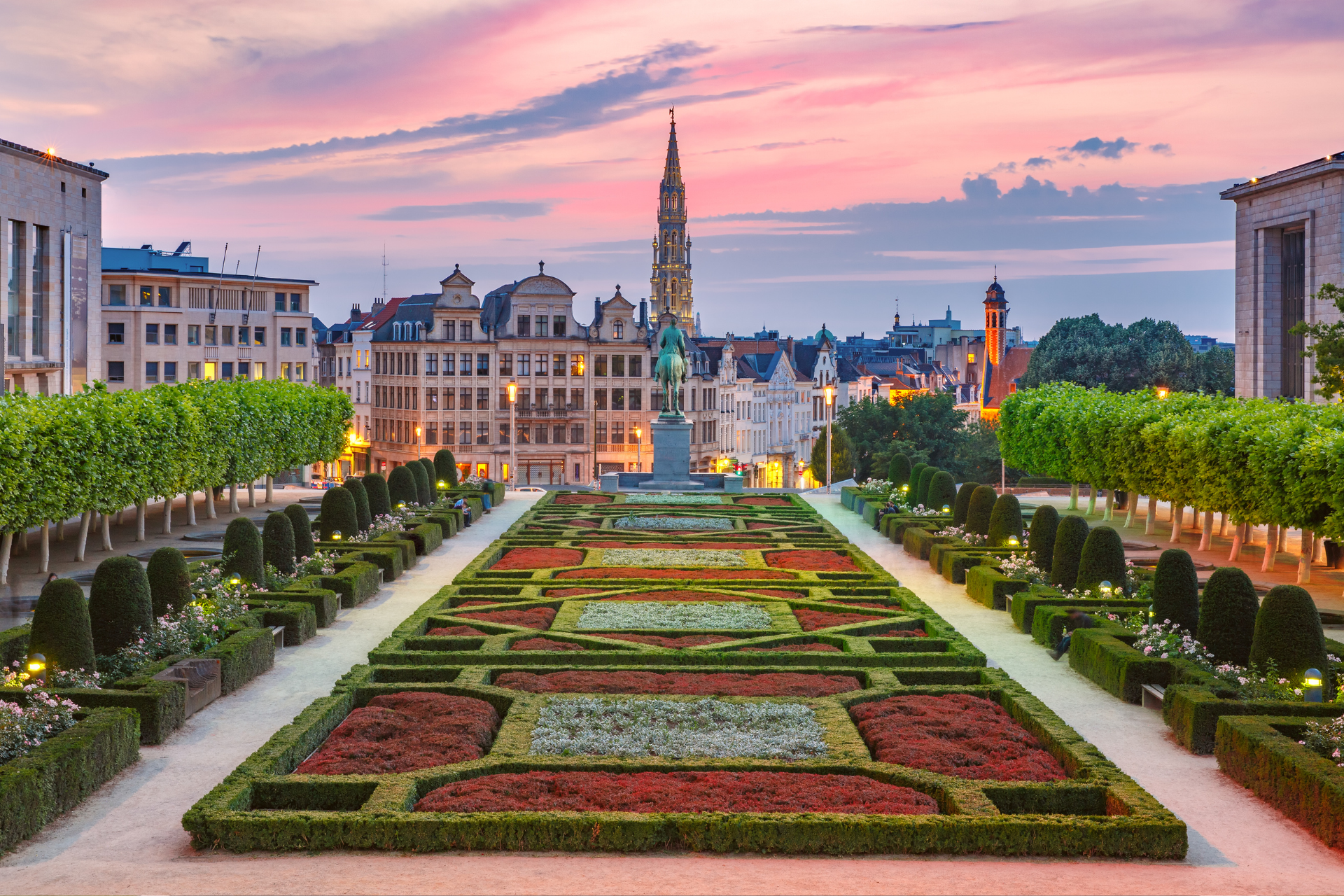 Garden in Brussels