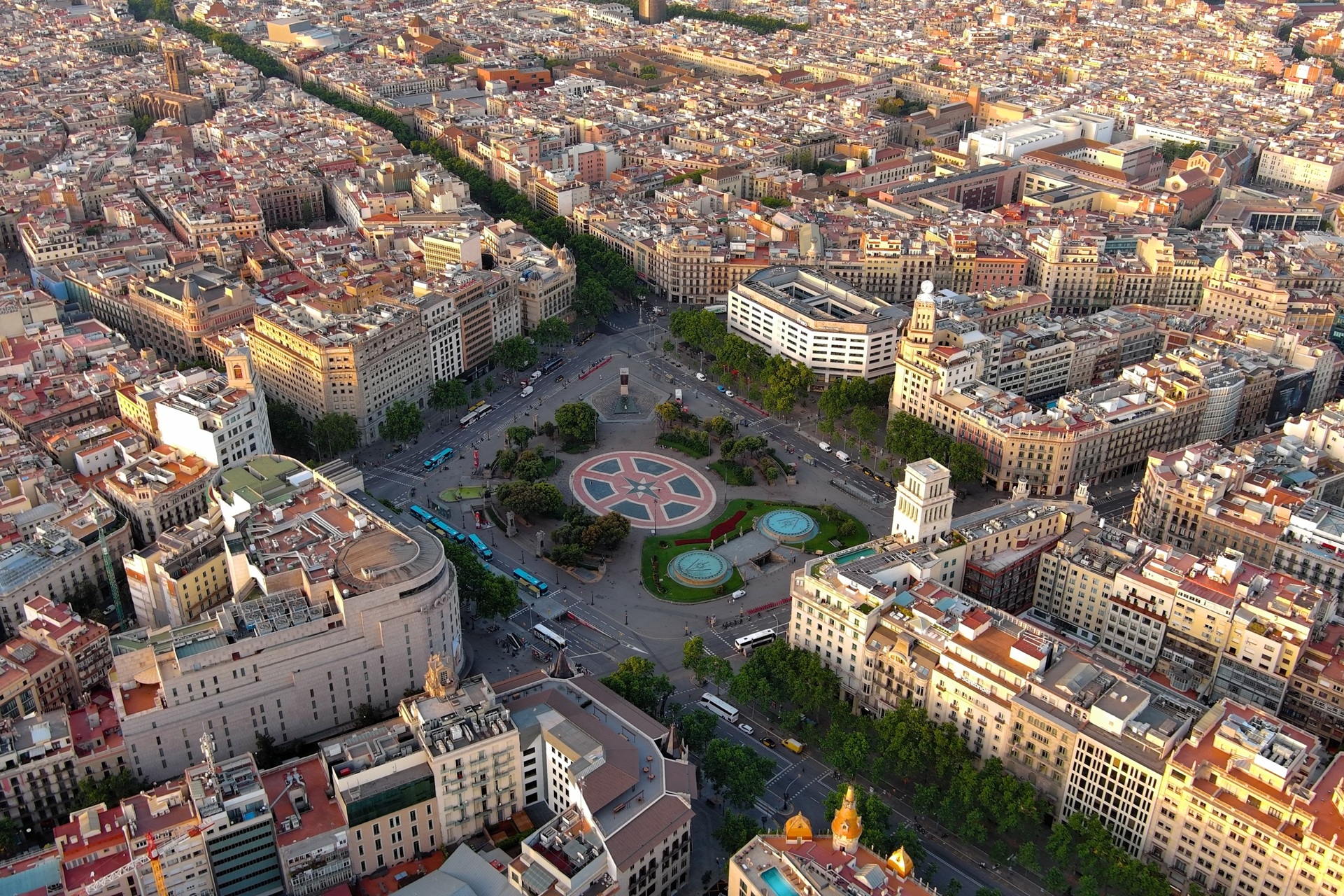 Placa catalunya Barcelona