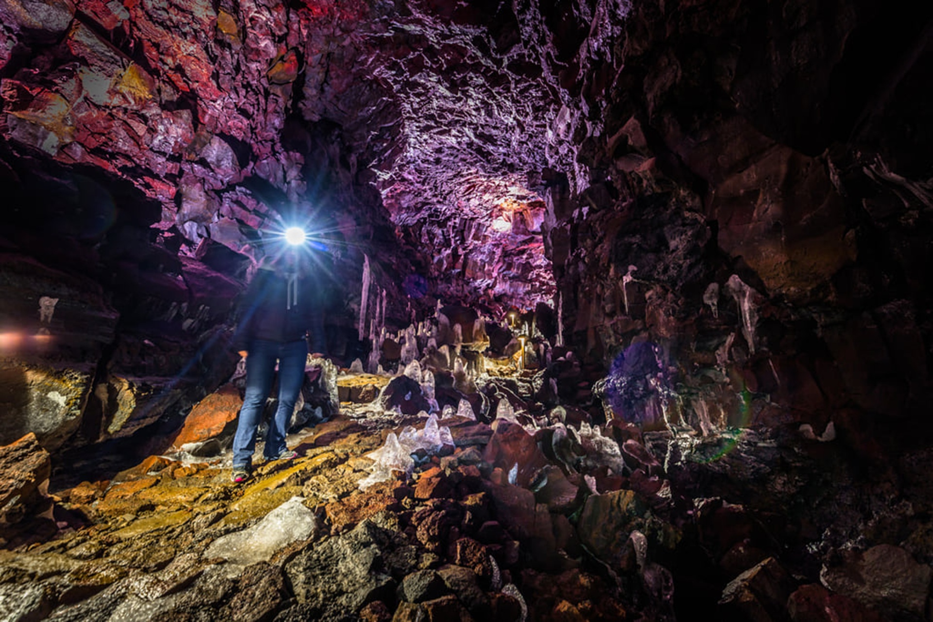 Lava Tunnel exploration