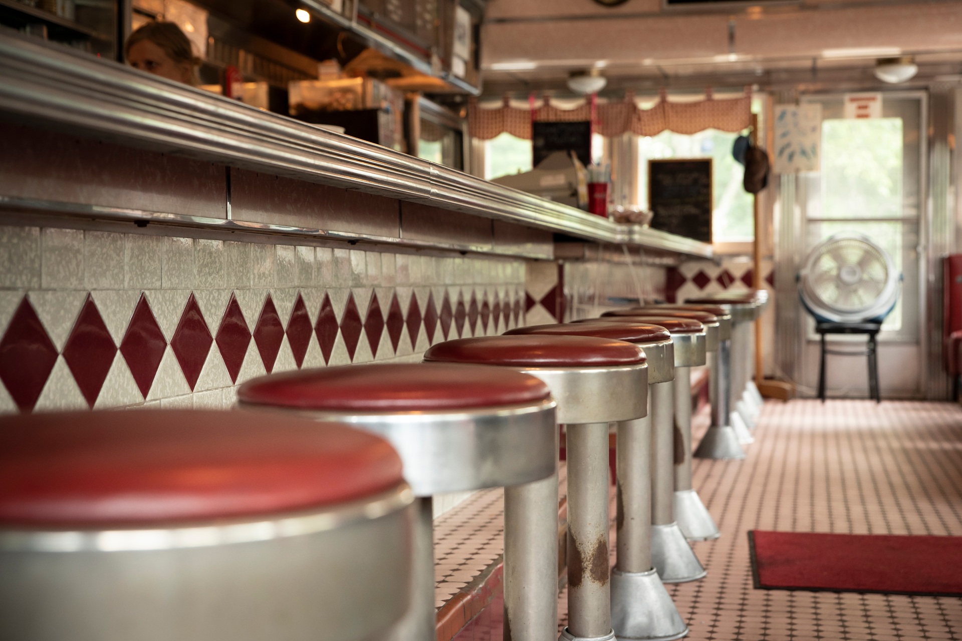 Retro Route 66 diner