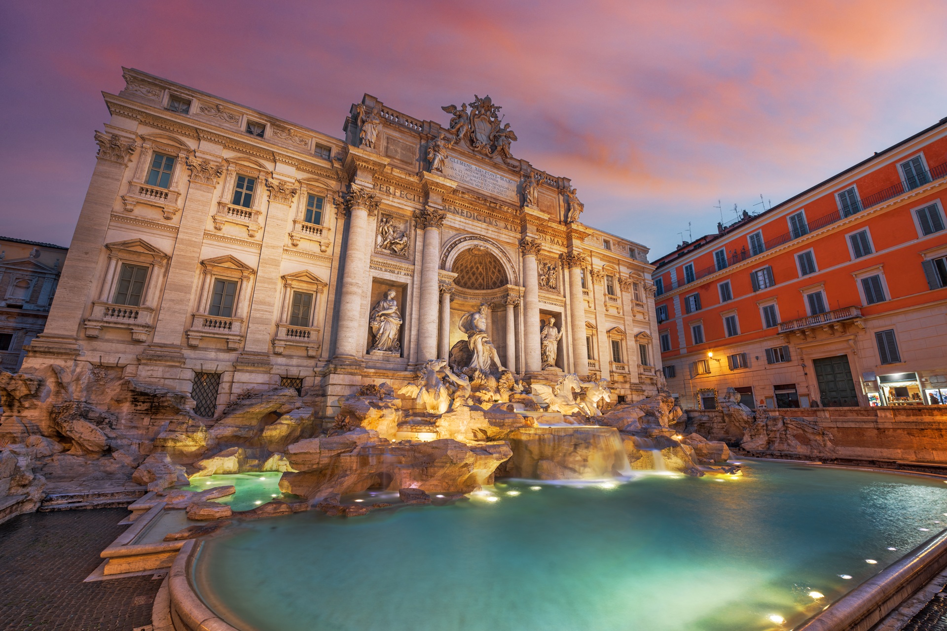 The Trevi Fountain - Rome