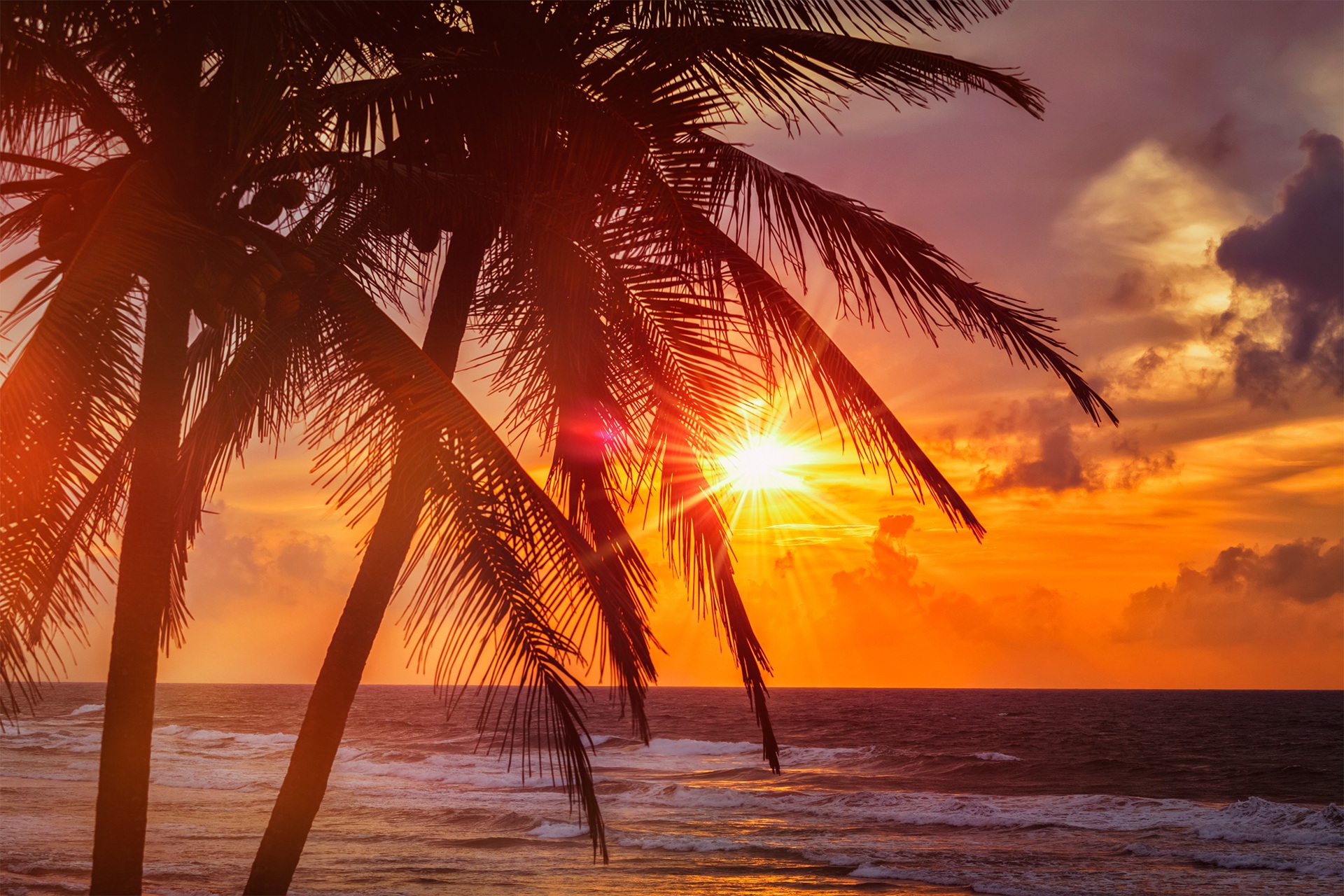 Lovely Caribbean sunsets