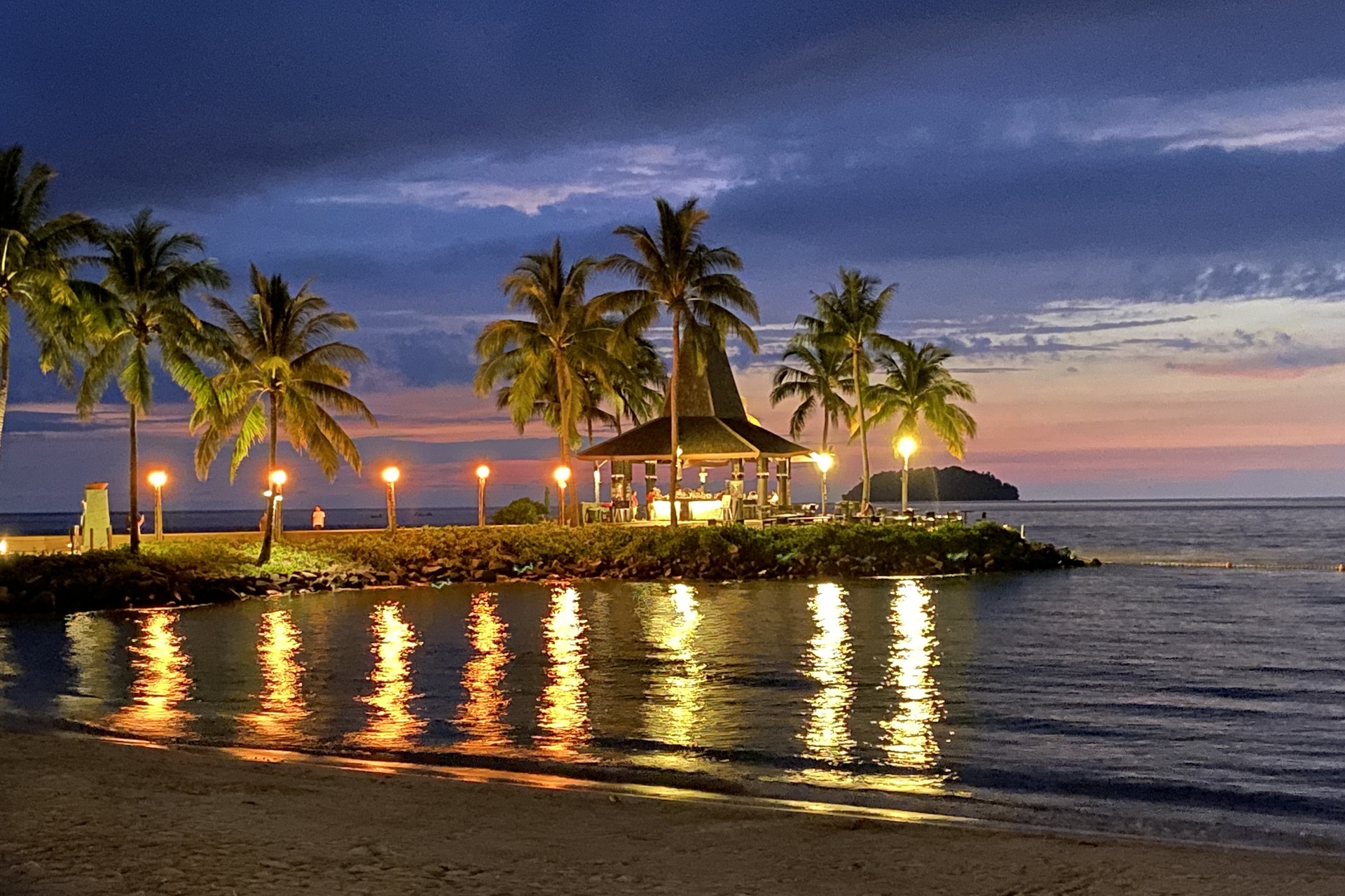 Tropical Caribbean sunsets