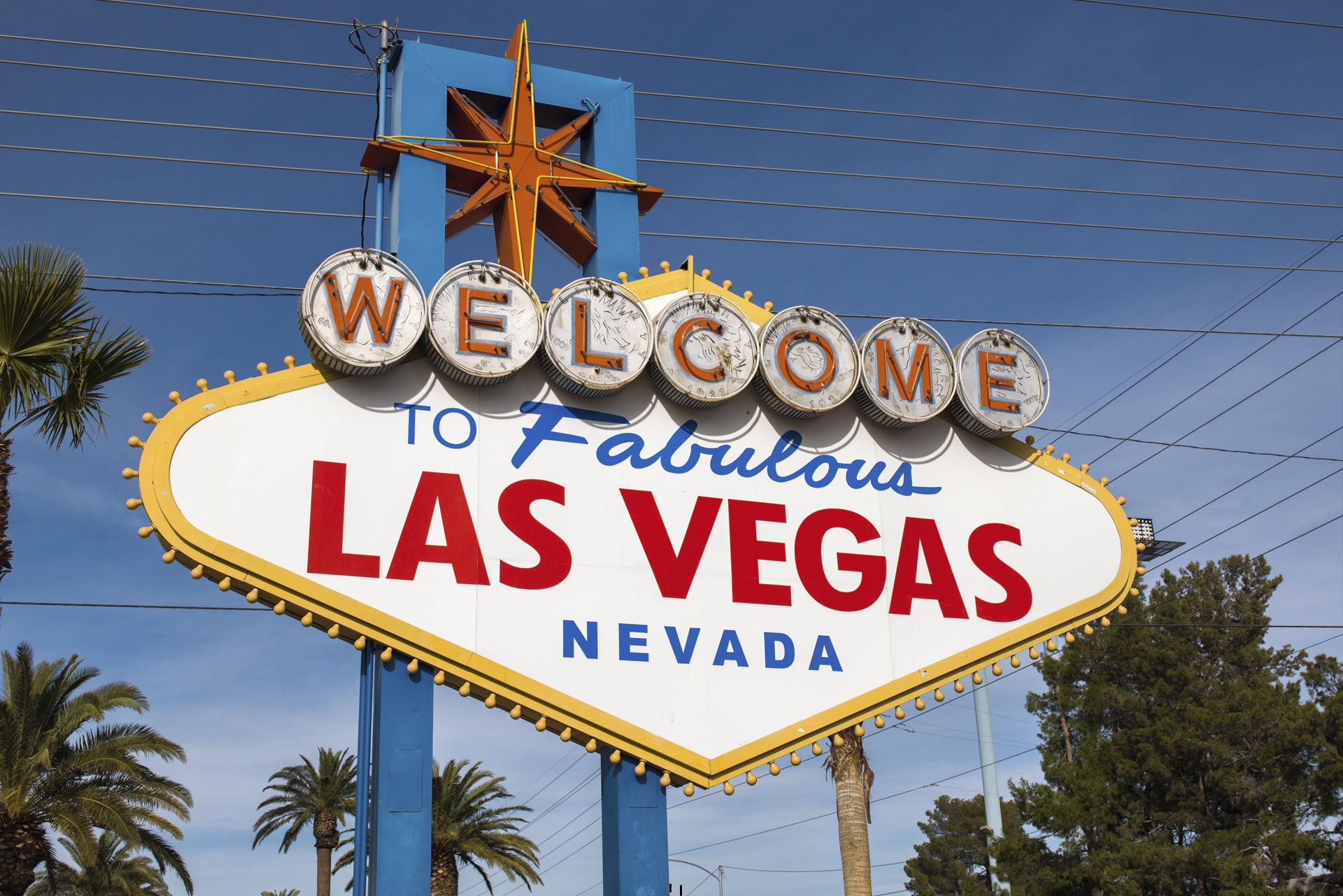 Welcome to Las Vegas sign