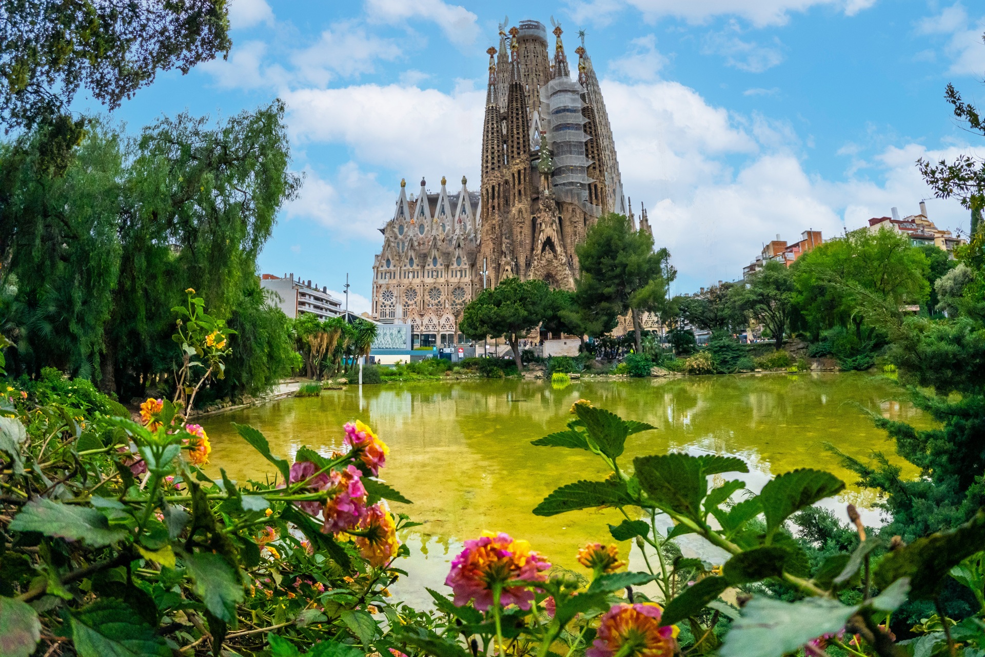 Sagrada Familia Cathedral in Barcelona