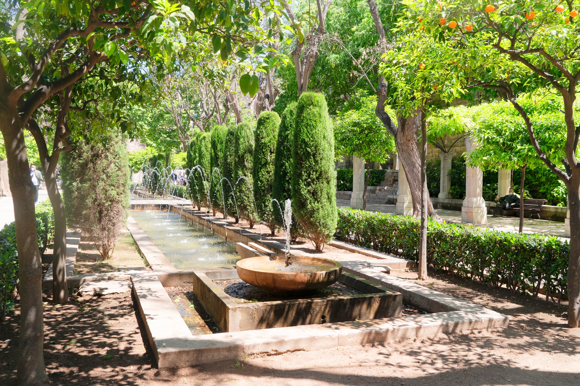 Palma de Mallorca gardens