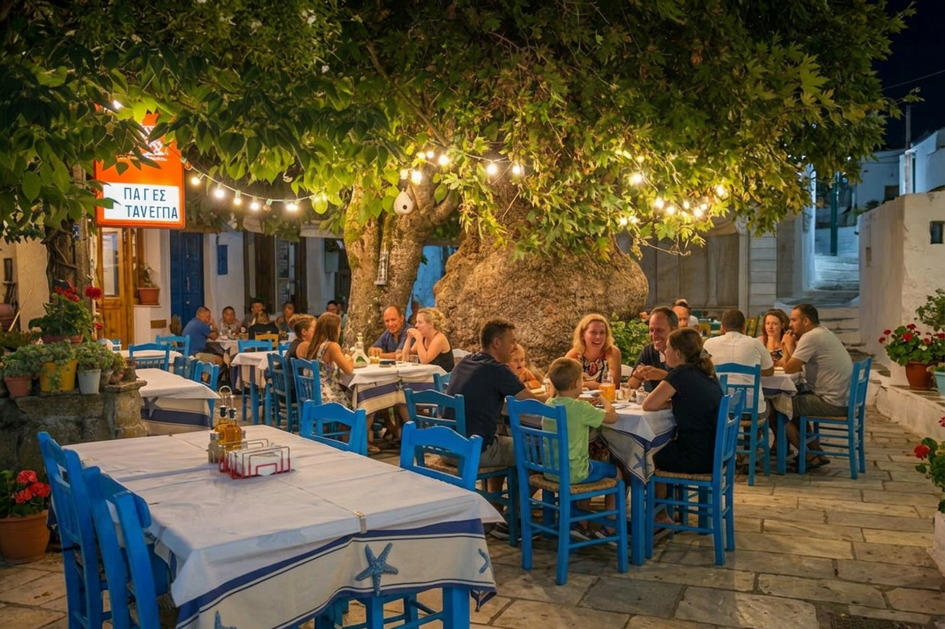 Greek tavernas
