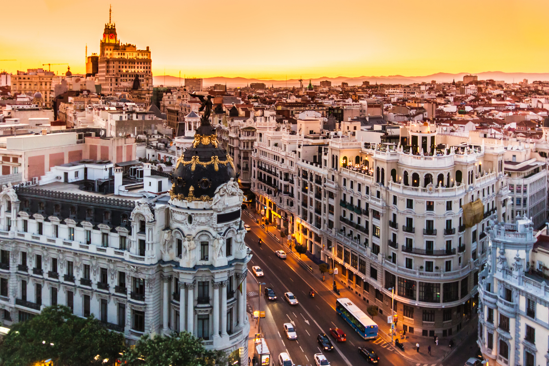 Madrid Cityscape