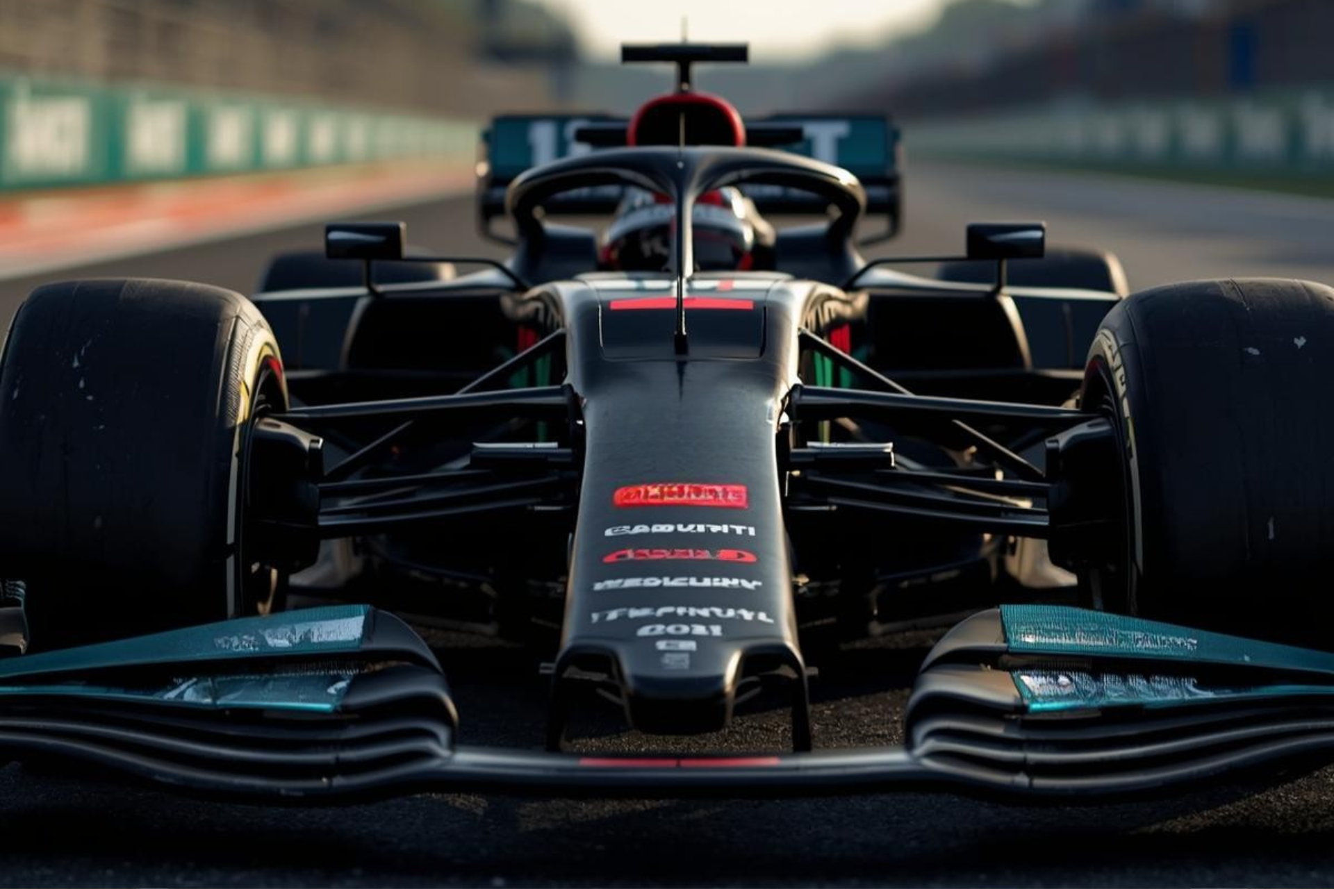 Mock up of a Grand Prix car