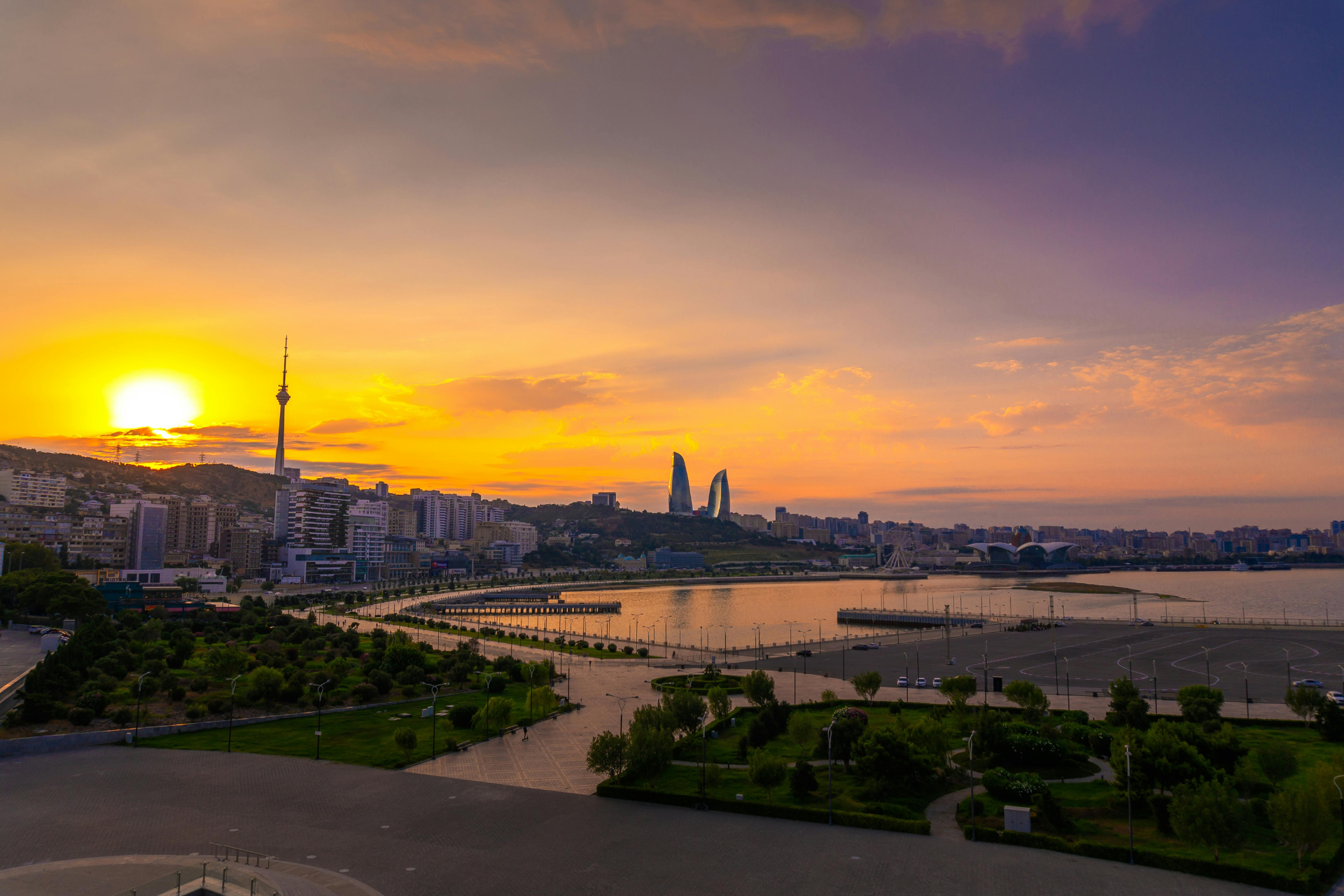 Baku Sunset