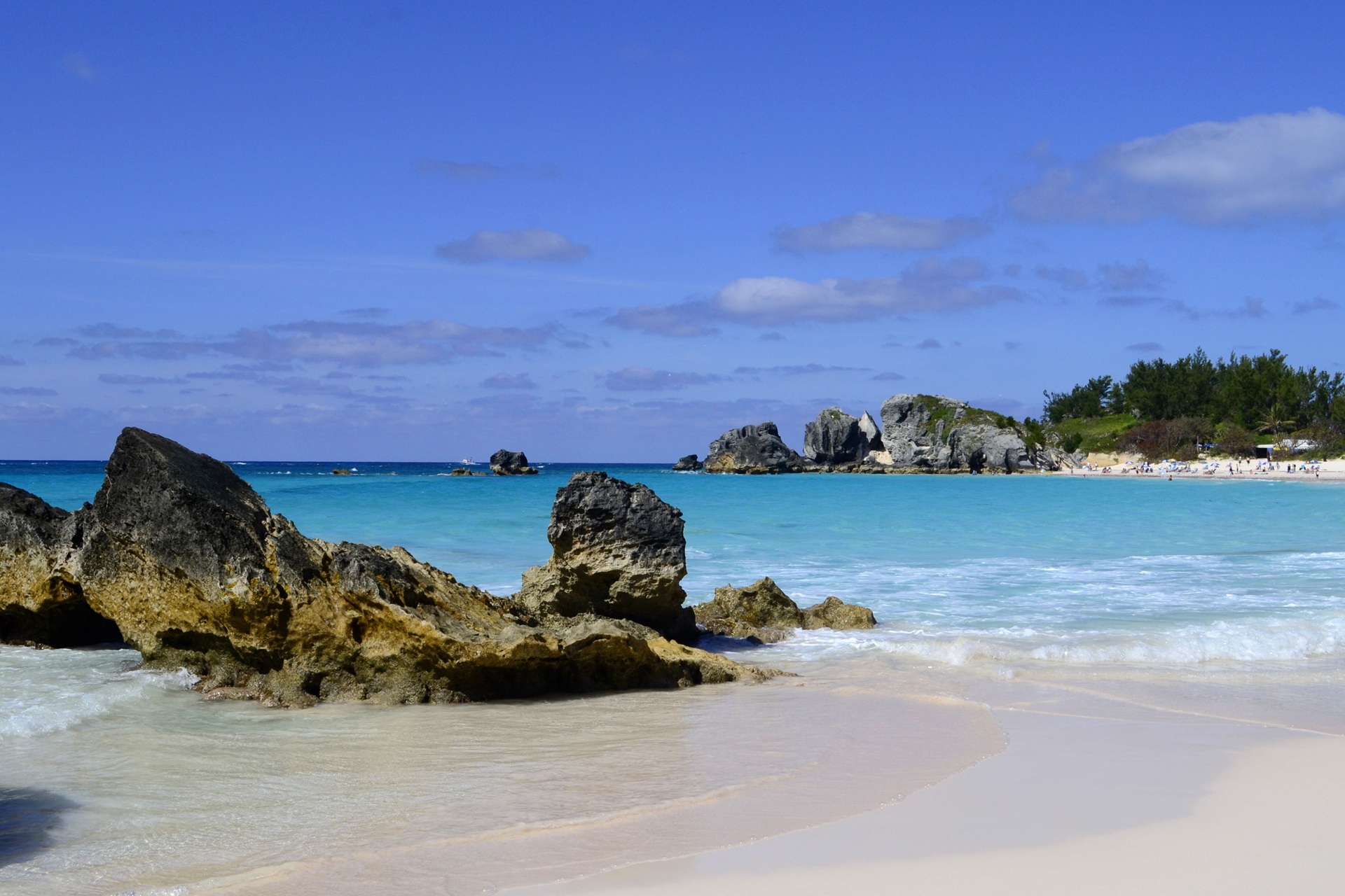 Bermuda Pink coral sand beaches