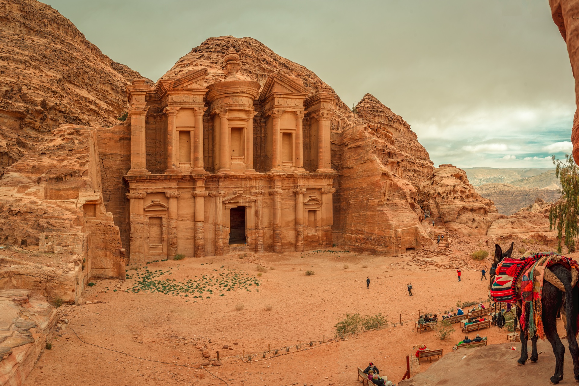 Ancient Petra from Aqaba