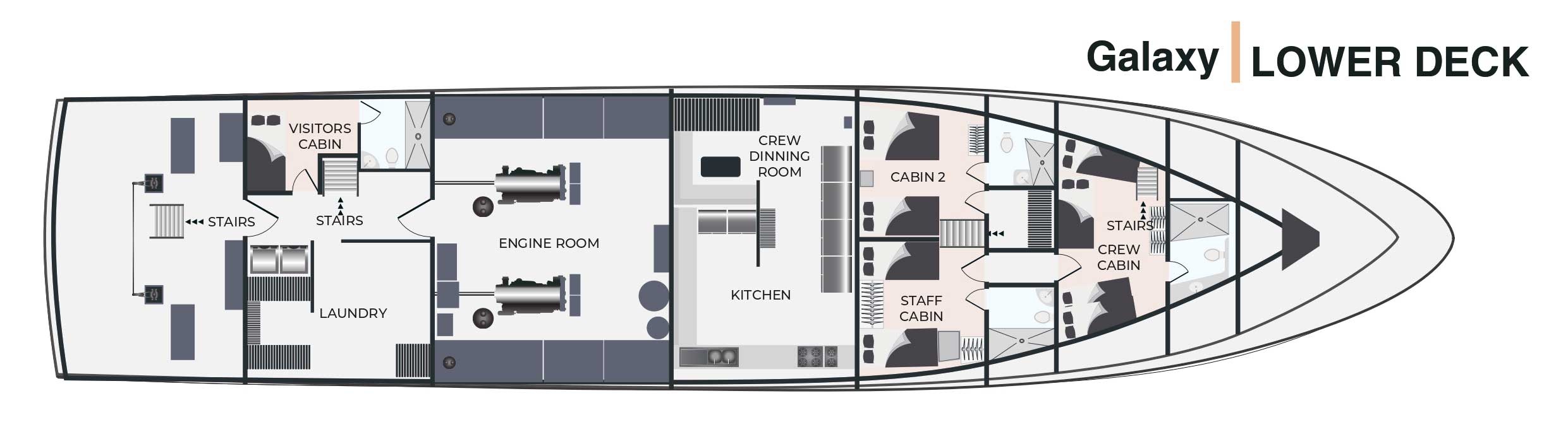 Deck lower
